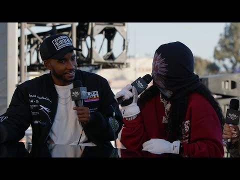 Kaash Paige Interview at Rolling Loud LA 2021