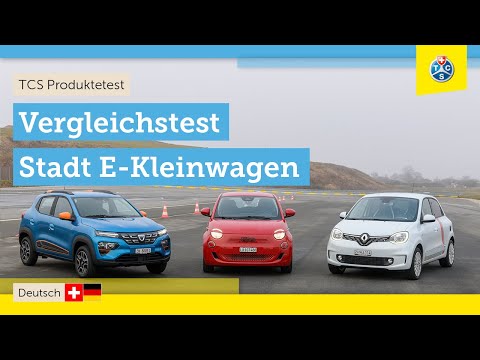 E-Kleinfahrzeuge kleine Elektro Auto / Welches Elektro-Stadtauto?: 3 Elektro-Kleinwagen im TCS-Test