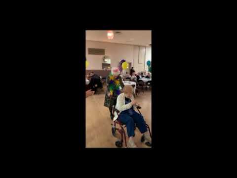 DUANE MALINOWSKI AT P.B.C.A. INAUGURAL DANCE "TERRY'S 90 BIRTHDAY"