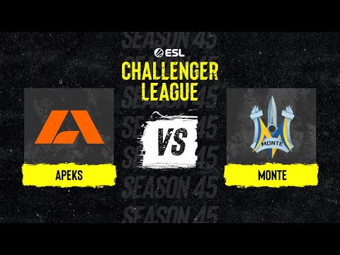 Apeks vs. Monte - Map 3 [Anubis] - ESL Challenger League Season 45 Europe - Consolidation final