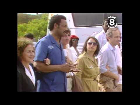Jesse Jackson in San Diego 1984