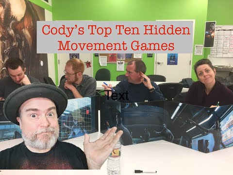 The Discriminating Gamer: Cody's Top Ten Hidden Movement Games (August 2025)