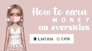 How to earn money ( stardusts & stars ) on everskies ♡♡♡