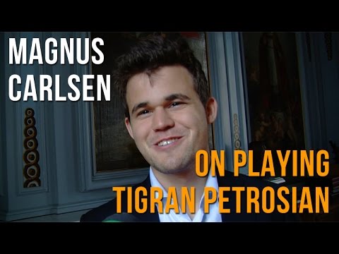 Magnus Carlsen on playing Tigran Petrosian