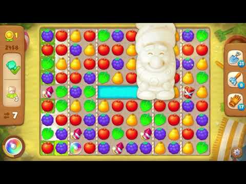 Gardenscapes Level 2458 With No Boosters