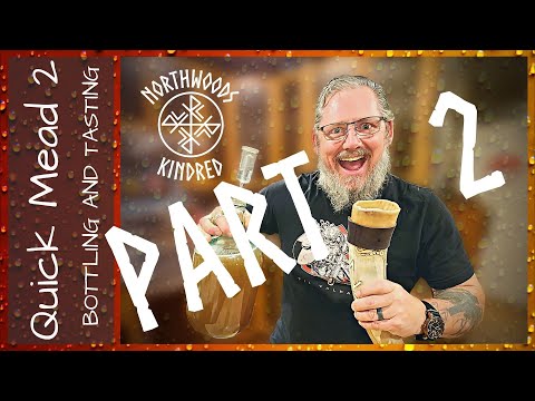 Quick Mead // Part 2 // Bottling & Tasting //  Simple & fast mead on a tiny little budget