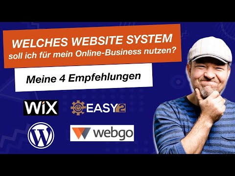 WORDPRESS vs. WIX vs. WEBGO vs. EASY2 - Die 4 besten Website Systeme für dein Online-Business