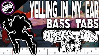Operation Ivy - Yelling In My Ear | Bass Cover With Tabs in the Video