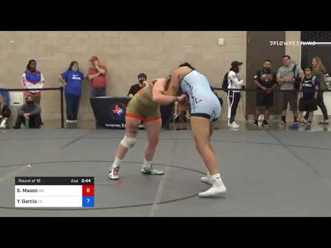 72 Kg Round Of 16 - Sierra Mason, WA Vs Yvette Garcia, CA