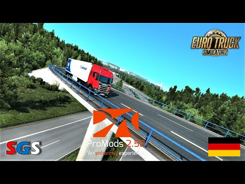 |ETS2 1.38| Germany: Chemnitz and rebuilt München [ProMods 2.50 review #7]