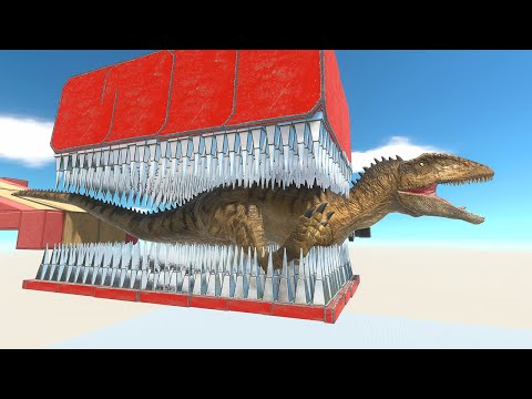 Jump Over Deadly Spikes - Animal Revolt Battle Simulator