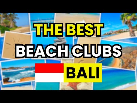 🥇 TOP 5 BEST BEACH CLUBS IN BALI