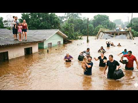 RS em SOFRIMENTO: Chuvas Devastadoras Isolam Cidades e Aprofundam o Drama do Povo Gaúcho