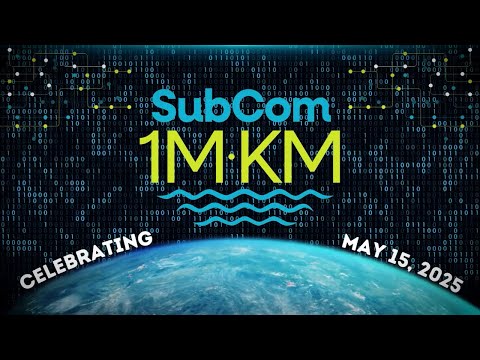 SubCom 1M-KM: SubCom Becomes First to Deploy One Million Kilometers of Subsea Cable Systems!