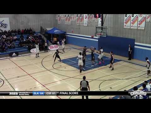 2019.02.22: Men's Basketball vs Sainte-Foy