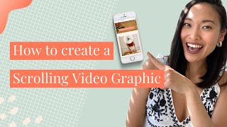 How to Create a Scrolling website Animation || Canva Tutorials