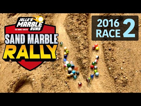 Sand Marble Rally 2016 Race 2 - Jelle's Marble Runs