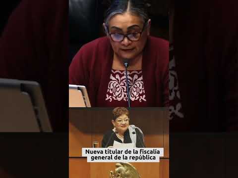 Senadores eligen a Ernestina Godoy cómo fiscal #noticiaspolitica #mexico #senadores