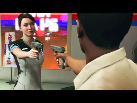 Kara Robs the Store - Every Single Choice - Detroit Become Human