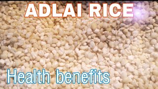 Adlai Rice, Substitute to White Rice