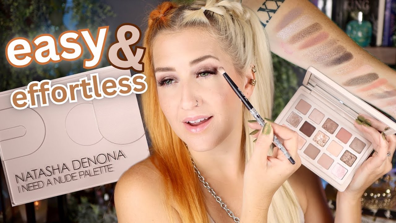 *QUICK* NATASHA DENONA I NEED A NUDE PALETTE | GO TO EYE LOOKS!!