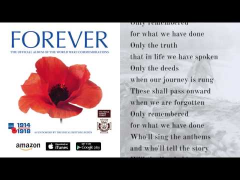 Forever: Only Remembered (The Cast of War Horse) by Horatius Bonar
