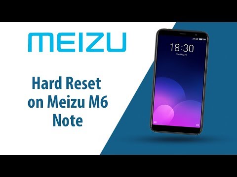 How to Hard Reset on Meizu M6 Note?