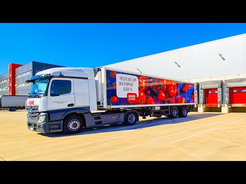 POV driving new mercedes Actros Idar Oberstein 🇩🇪