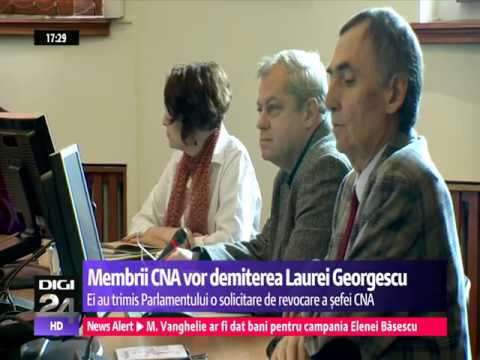 Membrii CNA vor demiterea Laurei Georgescu