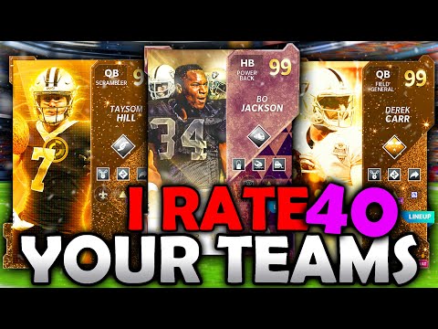 I RATE YOUR TEAMS EP. 40 - Madden 21 Ultimate Team