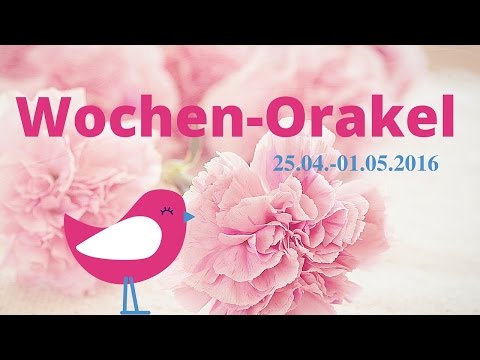 Wochenorakel vom 25.04.-01.05.2016 - Conny Koppers