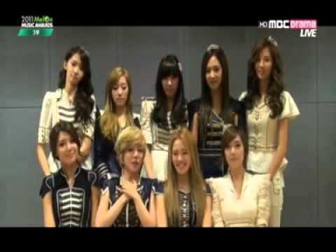 111124  2011 MMA  SNSD-World Artist Award