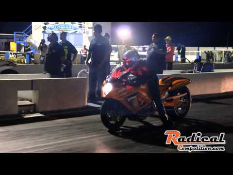 Jason Angela Suzuki 1000 Wheelstand @ 30 Years Celebration of Palo Marga