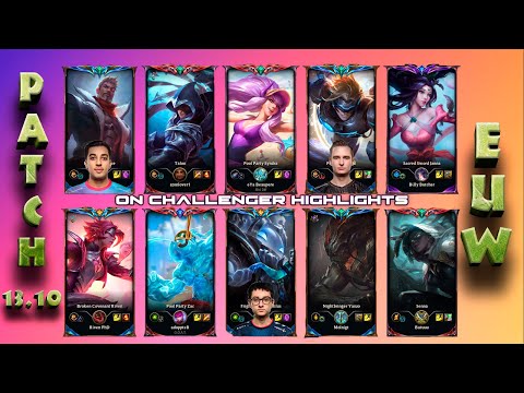 EUW Challenger Match #675 Highlights Patch 13.10 [SK - Sertuss, FNC - Humanoid, Astralis - 113]