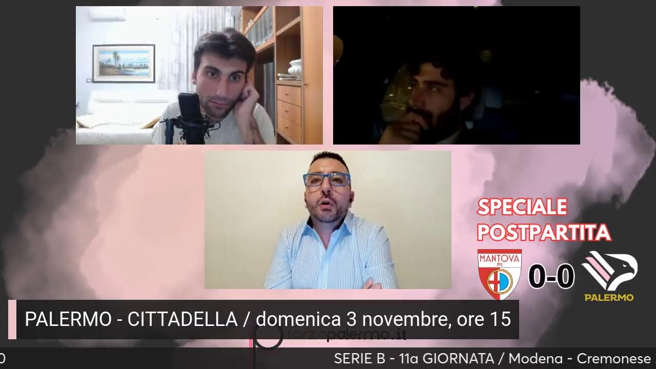 IL POSTPARTITA DI MANTOVA-PALERMO 0-0 | ForzaPalermo.it