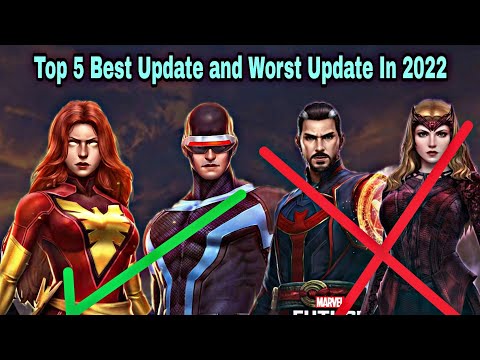 Top 5 Best Update and Worst Update In 2022 - Marvel Future Fight