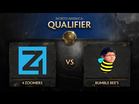 4 Zoomers vs bumble bEE's Game 1 - TI10 NA Qualifiers: Losers' Finals w/ 1437 & Jenkins