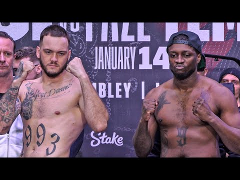 Ryan Taylor vs Swarmz • FULL WEIGH IN & FACE OFF | DAZN Boxing & Misfits 004