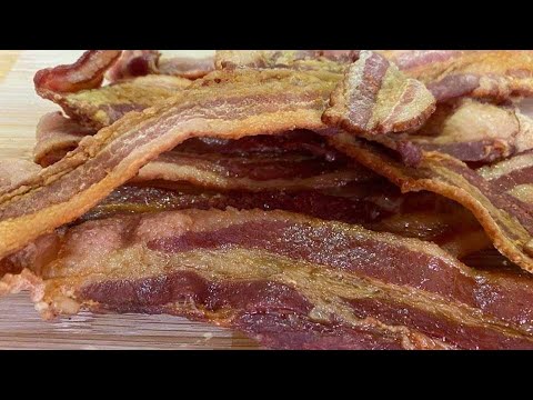 The Crispiest, Crunchiest Microwave Canadian Bacon | Perfect for Breakfast or Brunch