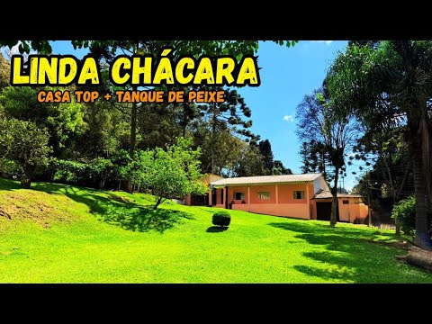 VOCÊ PRECISA VER ESSA CHÁCARA PRÓXIMO DE CURITIBA-PR | TANQUE DE PEIXE, POMAR E CASA TOP R$450 MIL
