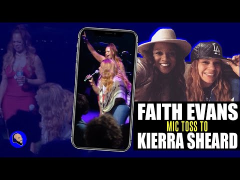 Faith Evans "Tears Of Joy" reprise featuring Kierra Kiki Sheard Live in Detroit 2015