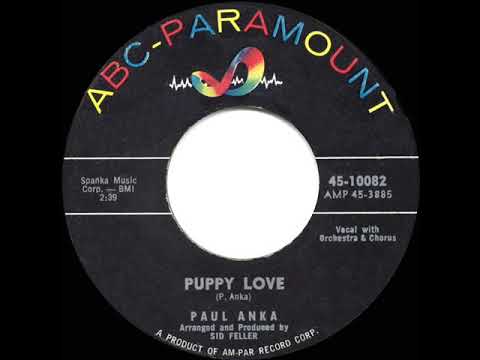 1960 HITS ARCHIVE: Puppy Love - Paul Anka (a #2 record)