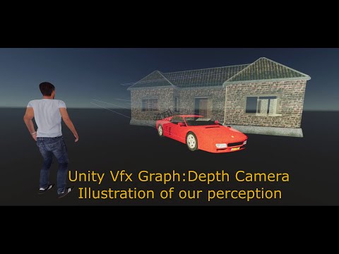 Unity Vfx Graph : Depth Camera - Illustration of our perception