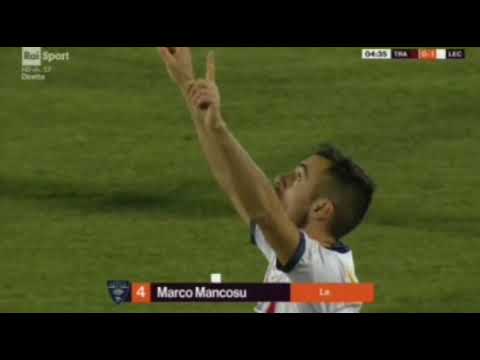 L'eurogol di Marco Mancosu in Trapani-LECCE 1 a 1 del 29 dicembre 2017