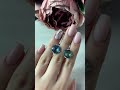 Серебряные серьги с мистик топазом 9.475ct