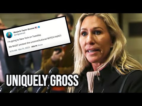 Marjorie Greene Goes INSANE Over Trump's Indictment