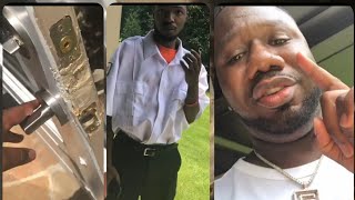 Migos CEO QC 'P' gets house shot up and broken in goes at neighborhood security and warns thieves