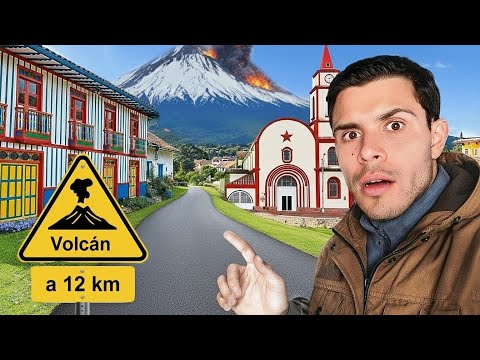 La VIDA en el PUEBLO más cercano al VOLCÁN NEVADO DEL RUIZ