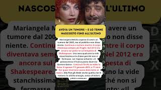 Mariangela Melato  nascose il tumore e continuò a recitare fino alla fine   Segreti Silenziosi  V7