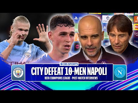 Pep Guardiola & Antonio Conte REACT to Man City Win | "UNBELIEVABLE Player" Foden on Erling Haaland